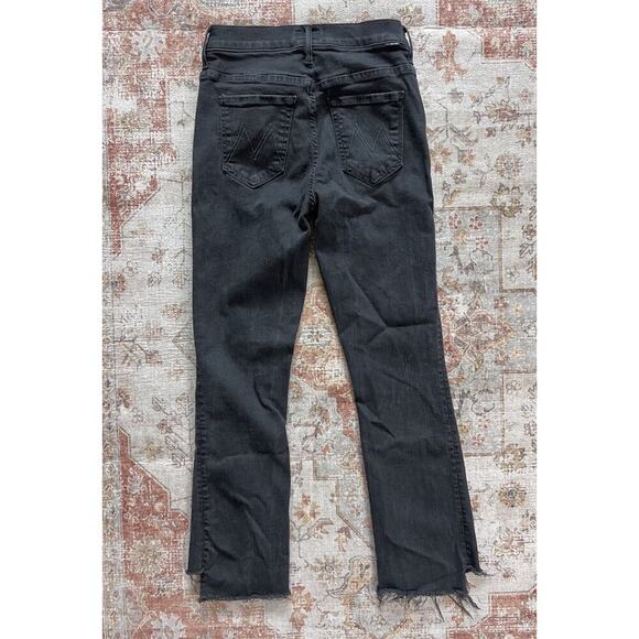 Mother The Insider Crop Ankle Not Guilty Womens Black Jeans Size 25 - Picture 10 of 10